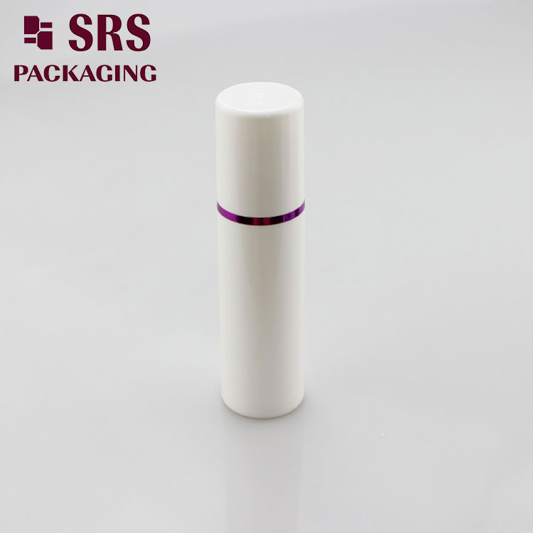 A024 PP round airless lotion bottle empty cosmetic packaging